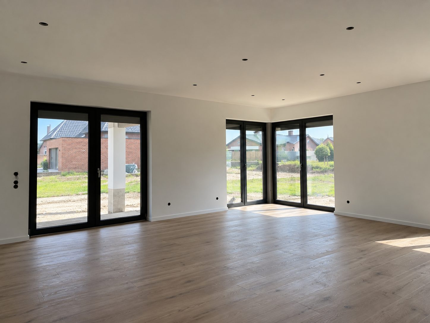 Dekorative Wandgestaltung mit Effekttechnik von Hoffmann Bau