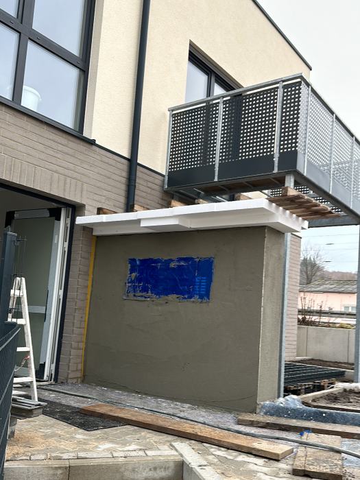 Fassadenarbeiten von Hoffmann Bau
